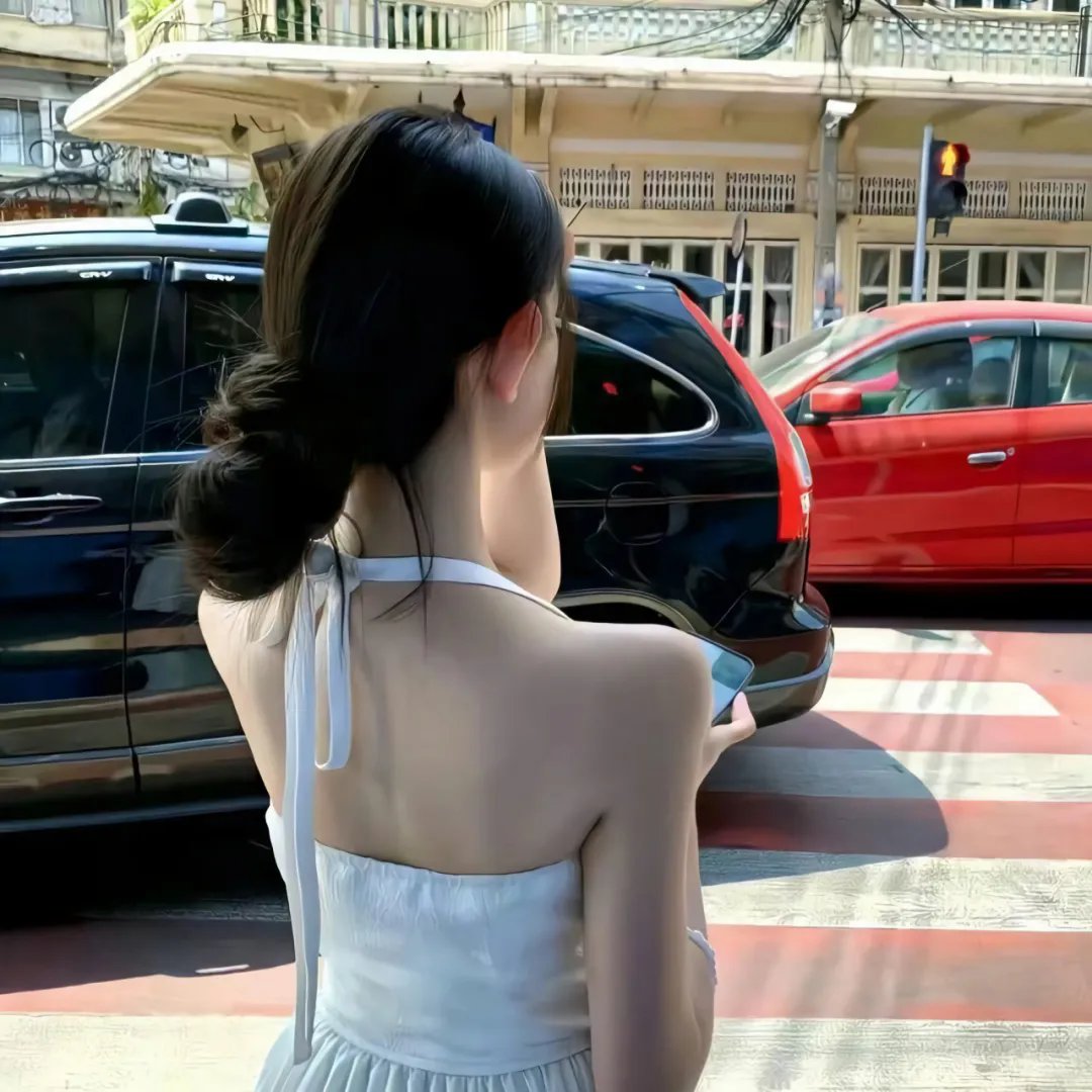 泳池里的女人